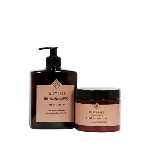 Haisyhair Haisyhair Argan Şampuan 500 ml + Maske 400 ml