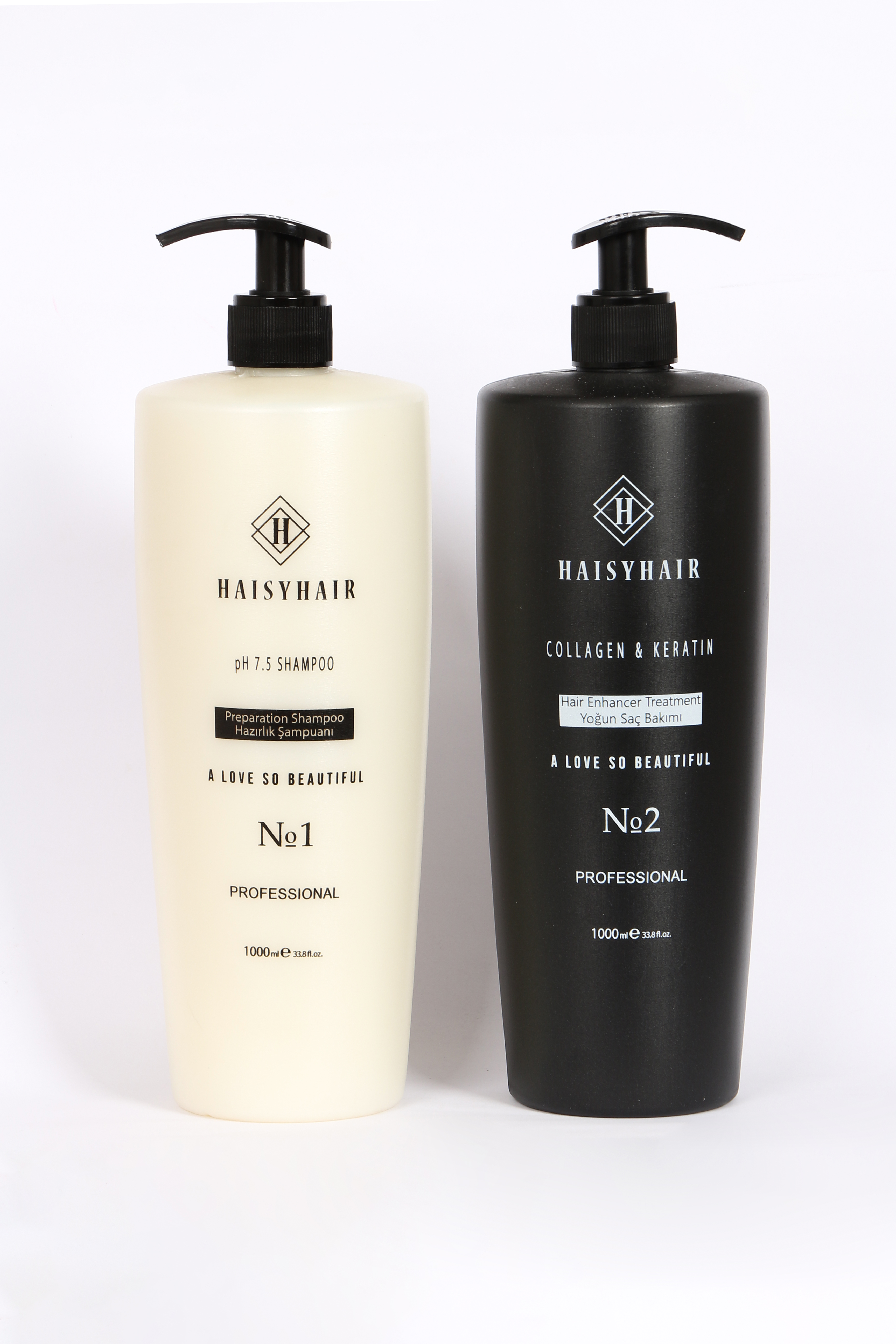 HAISYHAIR Collagen Keratin Bakım Seti 1000 ml